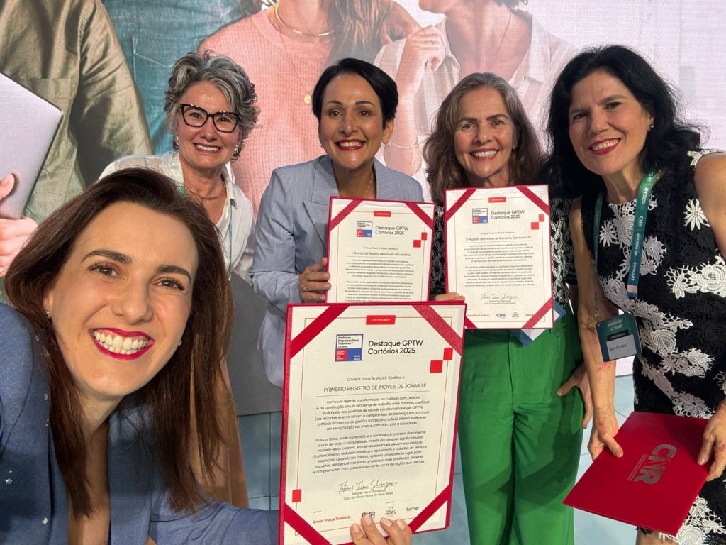 SANTA CATARINA EM DESTAQUE NO GPTW CARTÓRIOS 2025